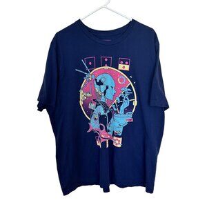 Fangamer Citizen Sleeper Navy Graphic Tee 3X 100% Cotton Unisex T Shirt Gamer